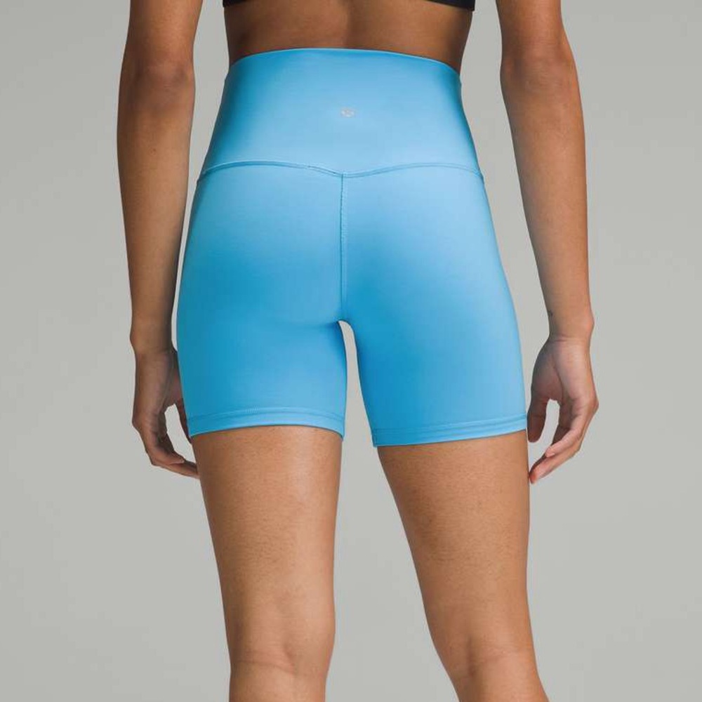 Lululemon Athletica Kayak Blue Align HR 6” Short - Picture 2 of 8